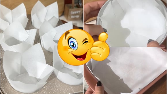 Com quantos anos você aprendeu a colocar o papel-manteiga do jeito certo nas formas?