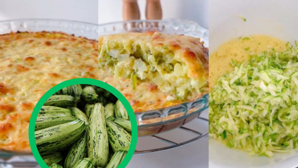 Torta de abobrinha lowcarb gratinada: receita fácil e com muito sabor