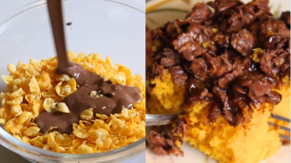 Crunch cake de cenoura: o bolo que viralizou fica ainda mais gostoso nessa versão que vai te deixar com água na boca