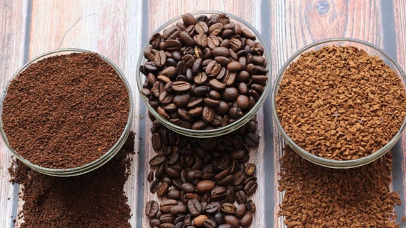 Tipos diferentes de moagem de café (Créditos: Canva)