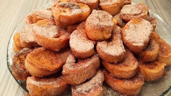 Do Natal pro Réveillon: a minha melhor receita de rabanada sempre muito elogiada que todo mundo pede bis no Ano-Novo