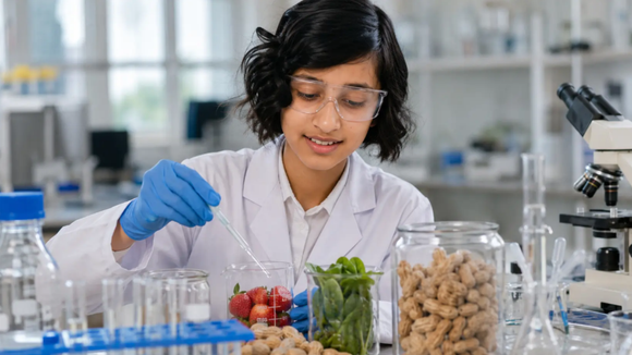 Uma menina de 13 anos transformou cascas de amendoim em uma invenção surpreendente: um filtro desenvolvido para ajudar a reduzir pesticidas encontrados em frutas e vegetais