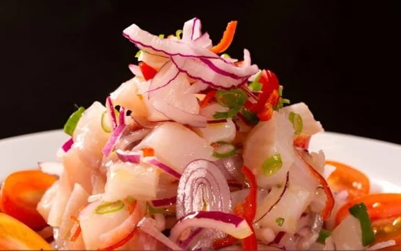Ceviche de tilápia é petisco fácil sem fogão (Créditos: TudoGostoso)