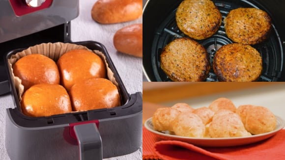 23 receitas fáceis de lanche na air fryer para variar o cardápio o ano todo