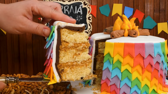 Bolo de Festa Junina fácil do TudoGostoso: receita chama atenção por ser bonita, gostosa e ótima para vender