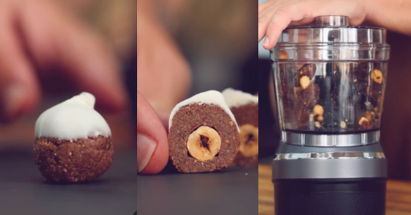 Esse bombom fitness com quatro ingredientes vai virar seu novo doce favorito
