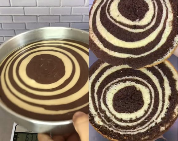 Vídeo de bolo mesclado fascinante viraliza no TikTok: TudoGostoso mostra as dicas para fazer em casa e ficar perfeito!