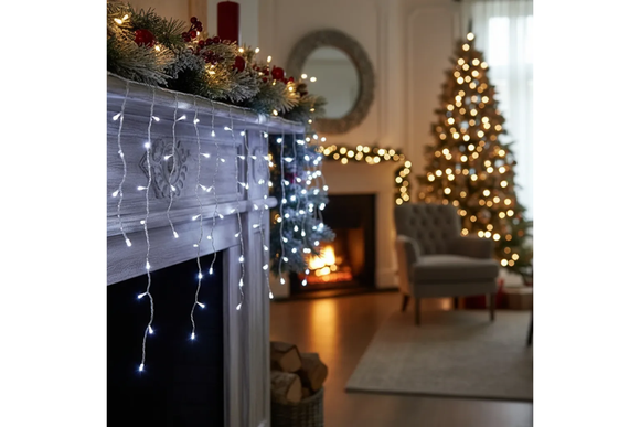 Encante sua casa com a beleza da Cascata 400 LED (Divulgação: Mercado Livre)