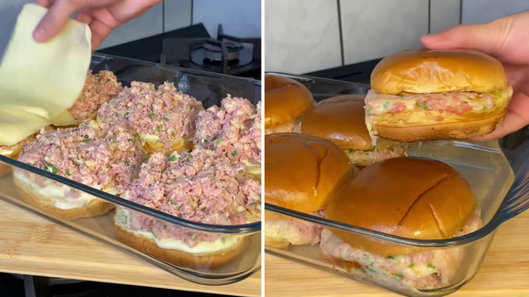 Fiz esse sanduíche de forno com calabresa num dia de preguiça e ficou melhor que o de lanchonete