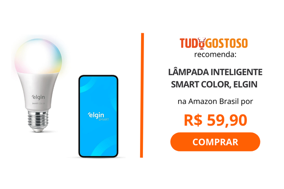 Lâmpada Inteligente Smart Color, Elgin