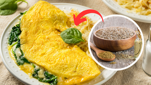 Veja por que você deve adicionar uma pitada de cominho aos ovos mexidos no café da manhã ou omelete no jantar