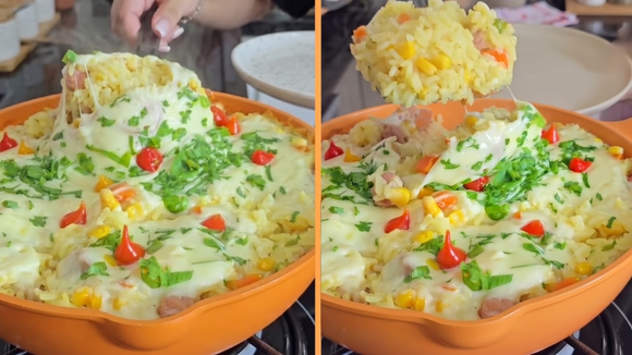 Arroz cremoso de frigideira: TudoGostoso ensina uma receita fácil e deliciosa de uma panela só para um almoço irresistível