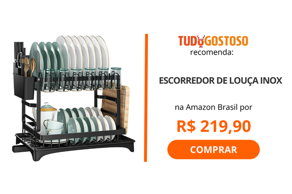 Escorredor de louça: 5 opções para manter as louças organizadas