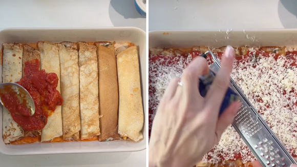 Uma refeição leve e equilibrada para o almoço de domingo em família. ((Foto: reprodução @isascherer)