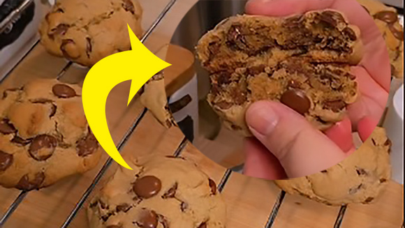 Testo receitas de cookie desde 2018 e finalmente encontrei a receita perfeita: atenção com a manteiga no modo de preparo