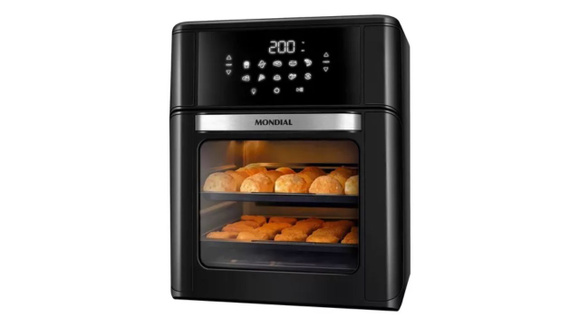 A Air Fryer 12 litros da Mondial está com 35% de desconto no Mercado Livre (Créditos: Mondial/Mercado Livre)
 