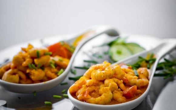Pratos com camarão são ótimos para um almoço de domingo festivo (Créditos: TudoGostoso)