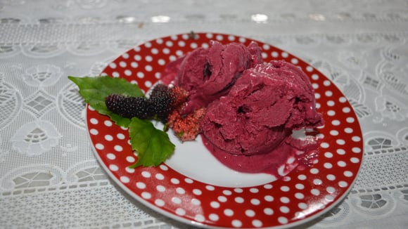 Esse sabor de sorvete é marcante e muito refrescante! (Créditos: TudoGostoso/Maira Melki)