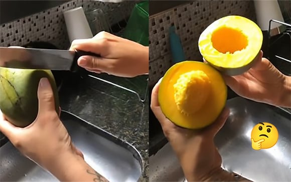 É tempo de manga e você vai aprender o jeito certo de cortar a fruta de uma vez por todas