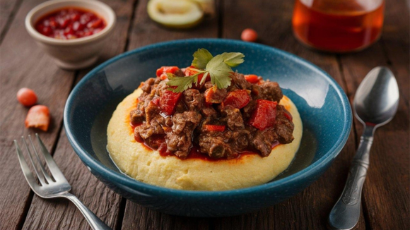 Dá fome até em quem acabou de almoçar: costela com polenta do MasterChef Brasil