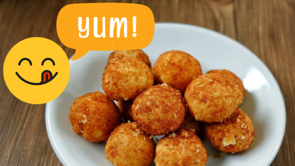Bolinhas de queijo de 3 ingredientes SEM GLÚTEN na airfryer: receita do salgadinho de festa é perfeita para um lanche diferente