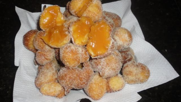 Bolinho de chuva de doce de leite. (créditos: TudoGostoso/@Daiane)