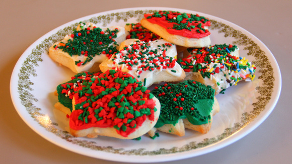 Minha colega de trabalho me ensinou essa receita de biscoito de Natal que fica uma delícia: quase comi tudo no mesmo dia