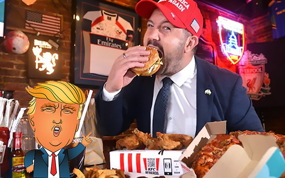 Homem come como Donald Trump durante uma semana, veja o que aconteceu com o seu corpo: "Não entendo como ele ainda está vivo"