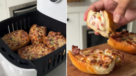 Com apenas 6 ingredientes e 20 minutos, eu preparo o melhor lanche para os meus filhos: receita de sanduíche cremoso de airfryer!