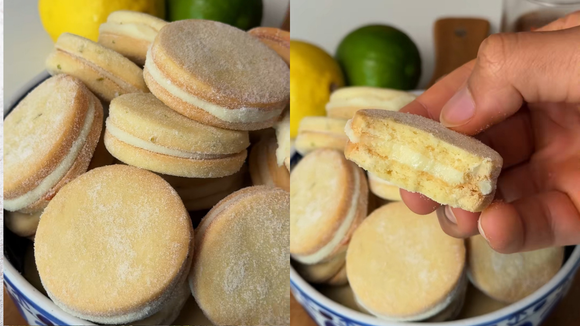 Sempre que faço esses biscoitinhos de limão, eles somem da mesa em questão de minutos