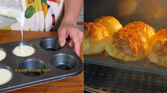 Esse pão de queijo de liquidificador é tão fácil e delicioso que você vai querer fazer todo dia