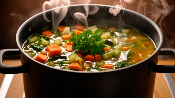 Eu parei de jogar cascas e talos de legumes fora depois que descobri no TudoGostoso como transformá-los em um caldo caseiro