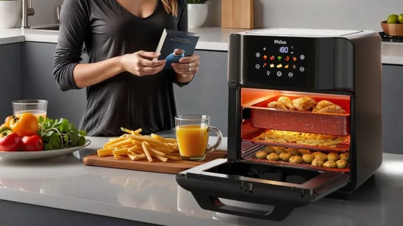 Air Fryer Philco de 15 litros com 10 funções está com 41% de desconto