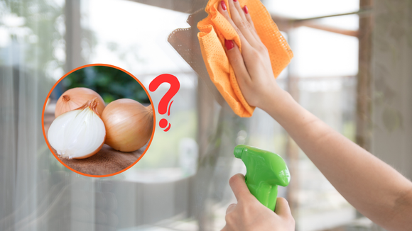 Esfregar meia cebola na janela: para que serve esse truque e por que é recomendado