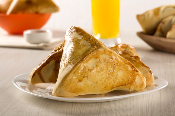 Esfirra de palmito sem lactose para intolerantes. (créditos: Shutterstock)