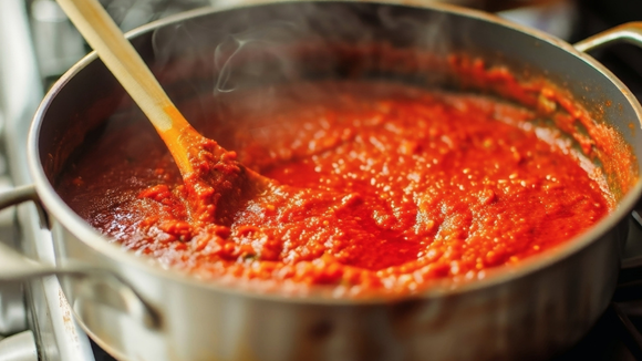 O preparo do molho de tomate perfeito exige apenas técnica e paciência. (créditos: Shutterstock)