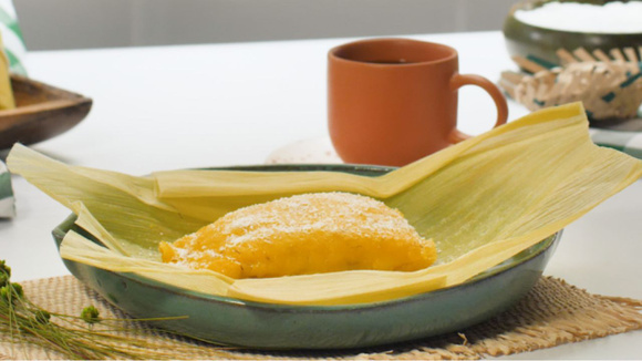 Essa pamonha é perfeita para adoçar a sua Festa Junina vegana (Créditos: TudoGostoso)