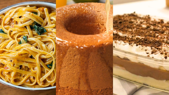 O dia é da avó, mas você ganha o presente: essas são as 3 melhores receitas da minha avó; tem bolo, macarrão e pavê!