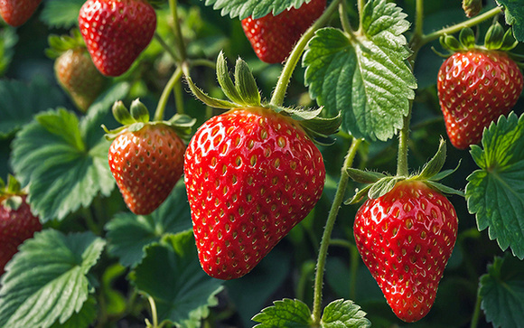 Os cientistas concordam: os morangos estão entre as frutas com maior resíduo de pesticidas