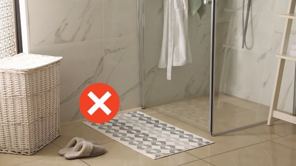 Adeus ao tapete do banheiro: nova tendência em decoração seca muito mais rápido e não precisa lavar