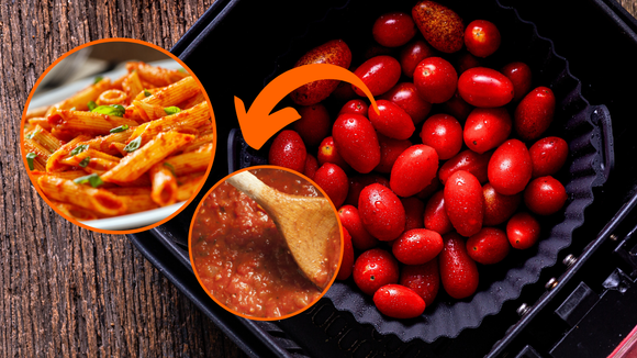 Só provando pra entender: molho de tomate caseiro na airfryer fica uma delícia