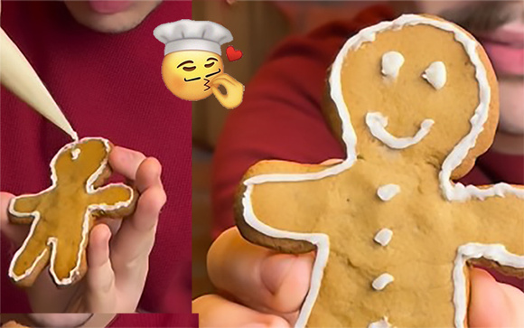 Se já tem panetone no mercado, também já posso fazer os biscoitinhos de Natal que eu amo: essa é a a melhor receita de gingerbread