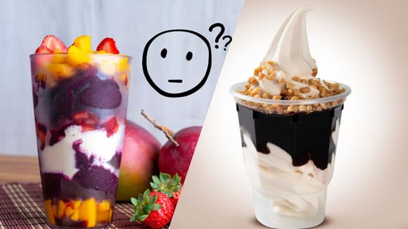 O que é mais saudável: um copo de açaí ou um sundae? A resposta é surpreendente…