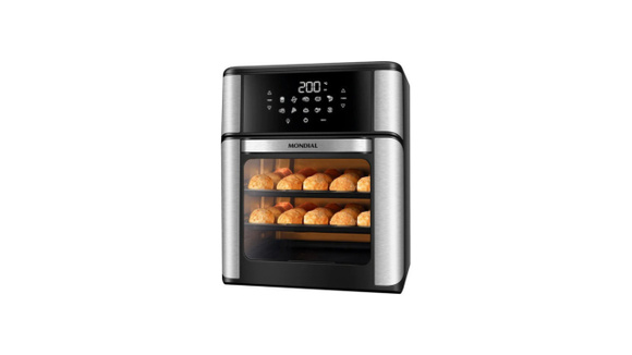 Dia de super promoção da Shopee tem frete grátis e descontos imperdíveis como essa air fryer com forno!