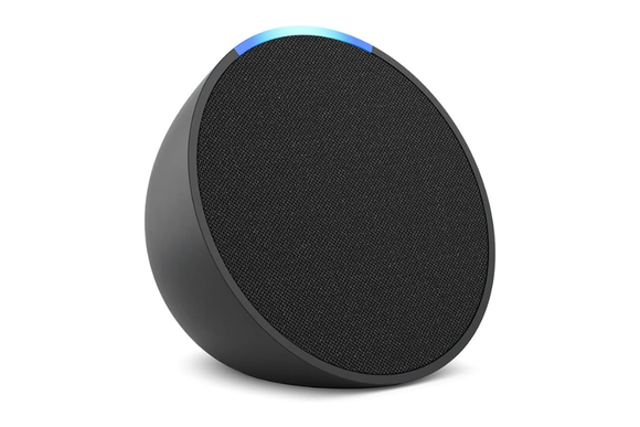 Compacto e potente, o Echo Pop leva música e tecnologia para qualquer canto da sua casa (Divulgação: Amazon).