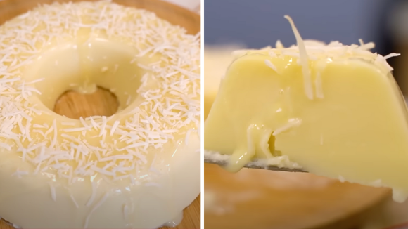 Pudim tão fácil que nem vai ao forno: sobremesa SEM OVOS que eu fazia para os meus filhos e hoje faço para a netinha