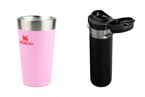 Stanley em oferta, copo e garrafa térmica com desconto enquanto durar o estoque