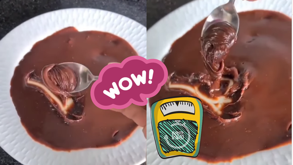 Brigadeiro saudável delicioso: olha a textura dessa receita, parece o original