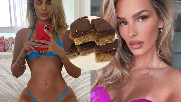 Chocolate twix vegano da Yasmin Brunet: sobremesa SEM AÇÚCAR e SEM FARINHA é a favorita da participante do BBB 24. Aprenda a receita!