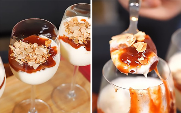 Sobremesa para o Natal precisa ser fácil, rápida e agradar todo mundo, igual essa mousse Romeu e Julieta!